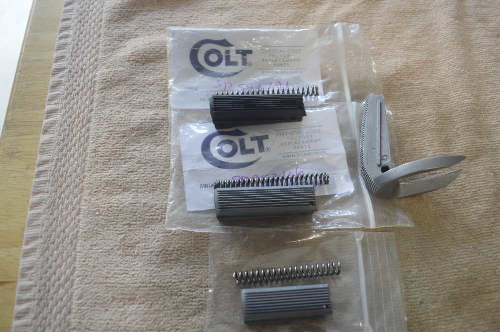 Colt 1911 Main Spring Housings with springs Alloy Steel-img-0
