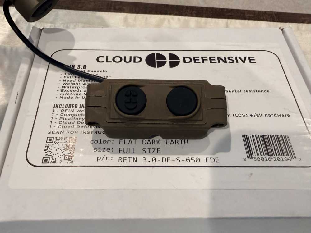 Cloud Defensive REIN 3.0 FDE - Dual Switch - Torrent Mount - 2 Batteries-img-7
