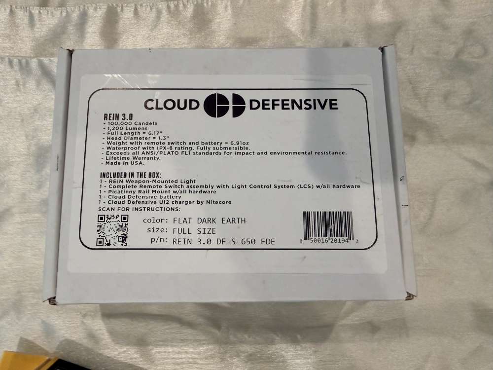 Cloud Defensive REIN 3.0 FDE - Dual Switch - Torrent Mount - 2 Batteries-img-9