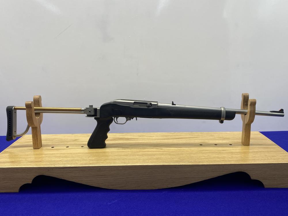 AMT 25/22 Lightning .22 LR Stainless 18.5" *RAM-LINE FOLDING STOCK*-img-2