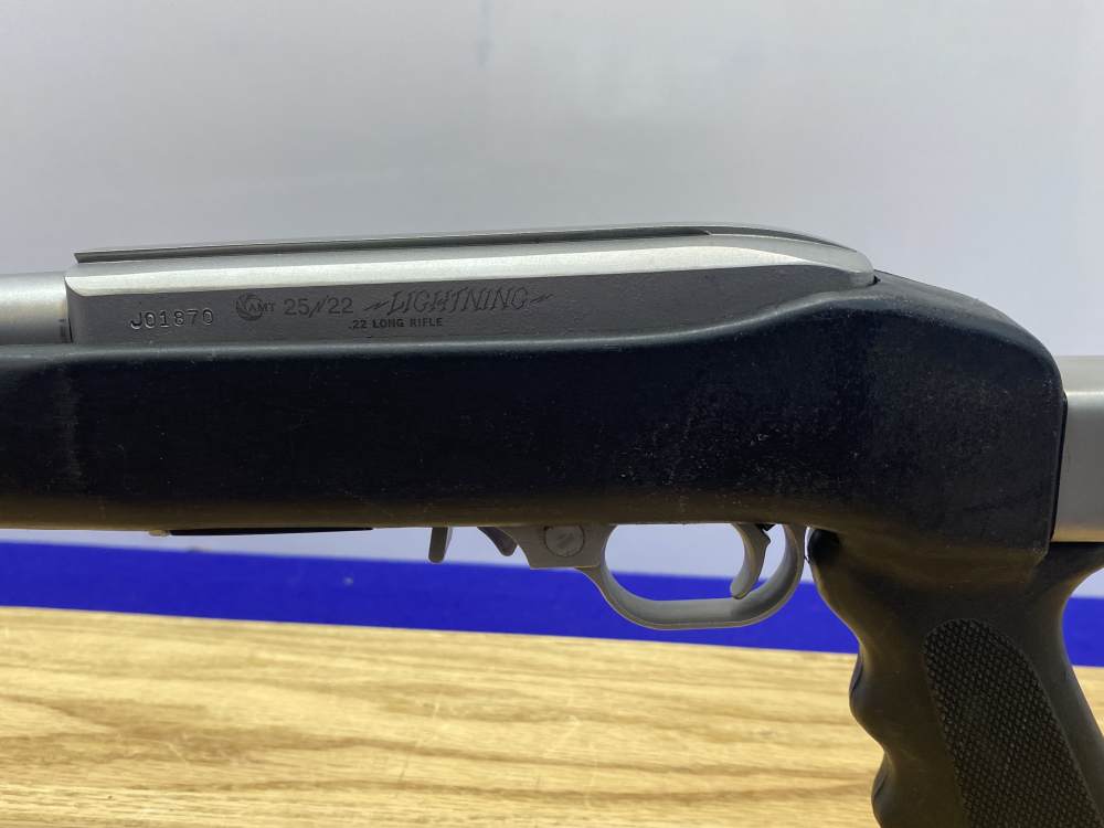 AMT 25/22 Lightning .22 LR Stainless 18.5" *RAM-LINE FOLDING STOCK*-img-15