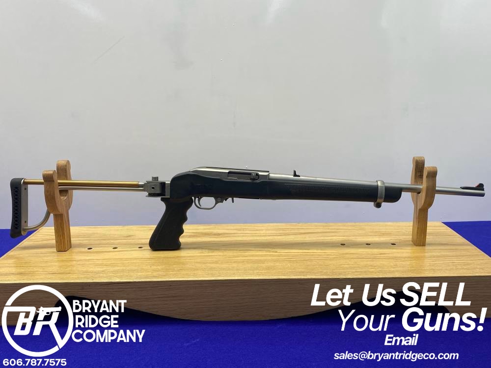 AMT 25/22 Lightning .22 LR Stainless 18.5" *RAM-LINE FOLDING STOCK*-img-0