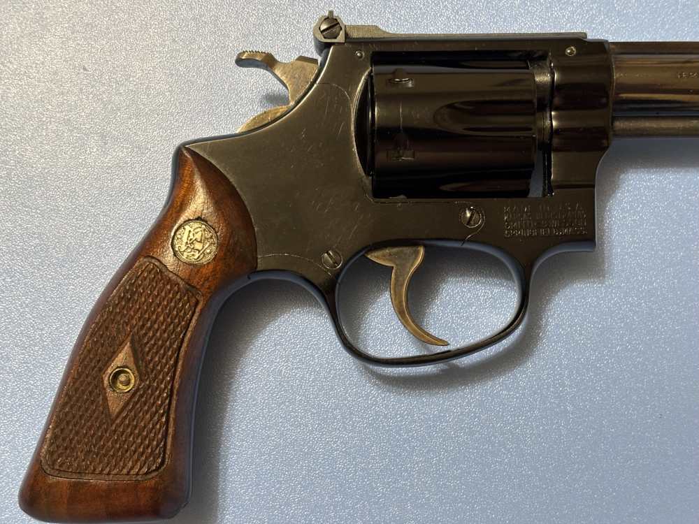 Smith & Wesson Model 43 .22LR 3.5" 6 Shot Rev. Great Clean Condition-img-18