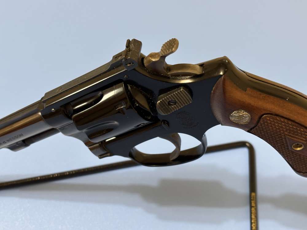 Smith & Wesson Model 43 .22LR 3.5" 6 Shot Rev. Great Clean Condition-img-2