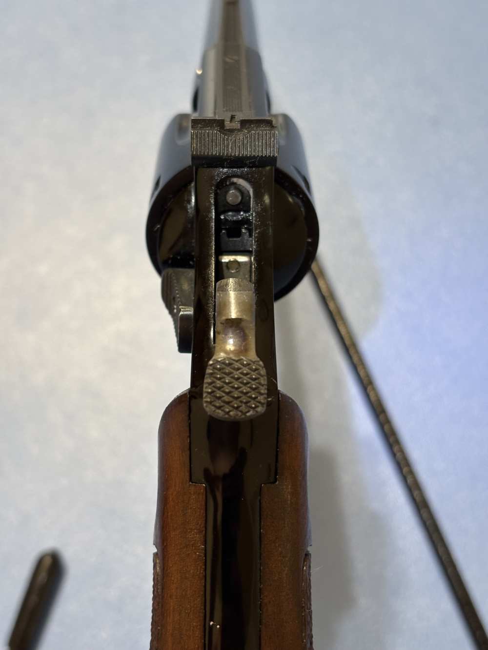 Smith & Wesson Model 43 .22LR 3.5" 6 Shot Rev. Great Clean Condition-img-8