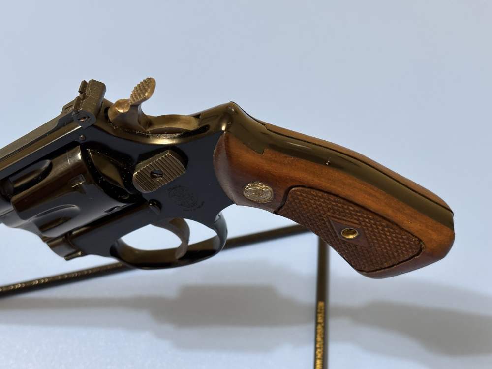 Smith & Wesson Model 43 .22LR 3.5" 6 Shot Rev. Great Clean Condition-img-1