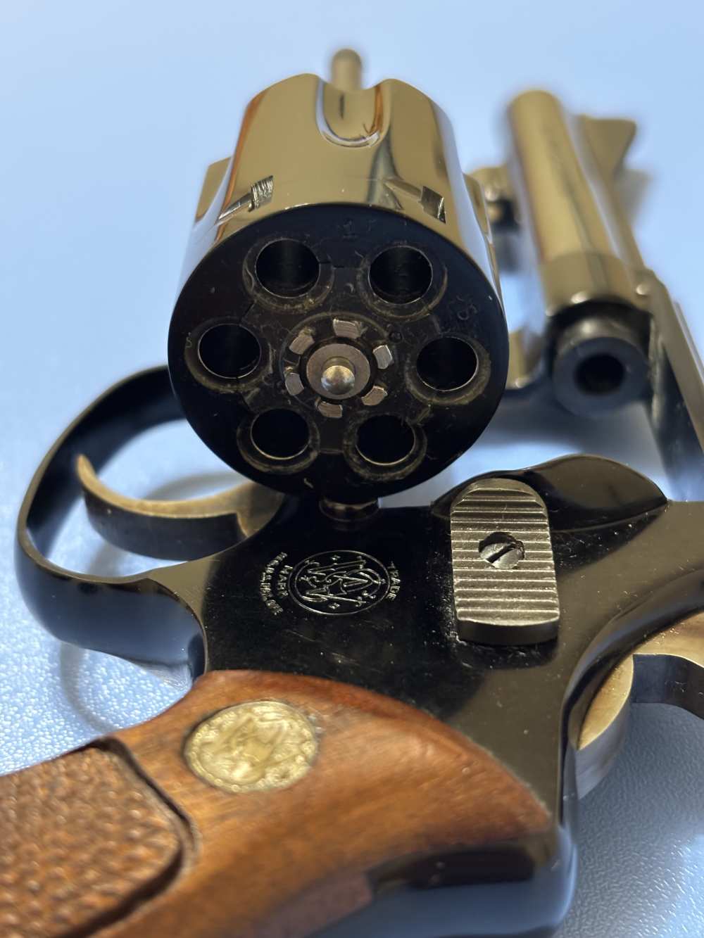 Smith & Wesson Model 43 .22LR 3.5" 6 Shot Rev. Great Clean Condition-img-32