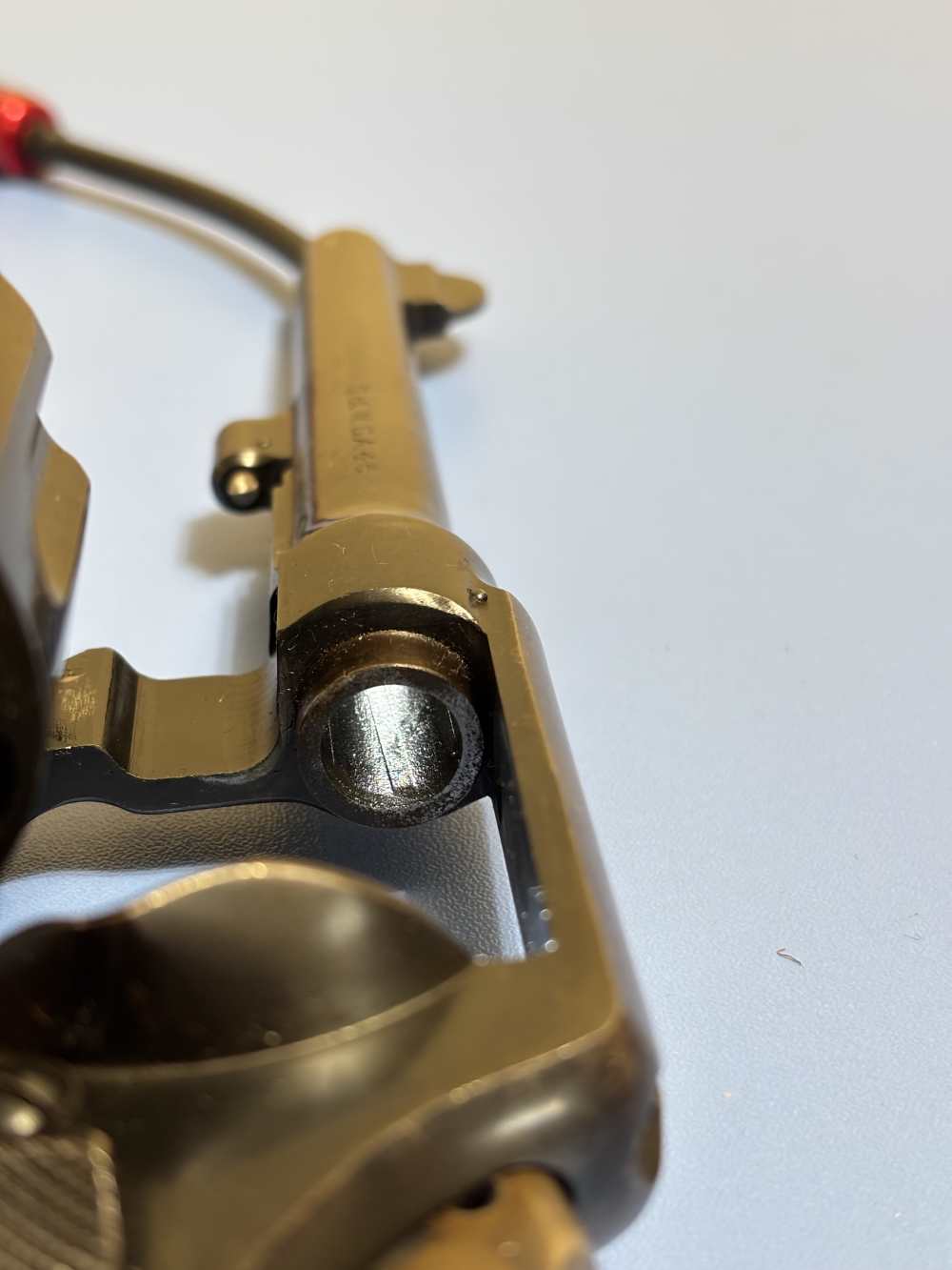 Smith & Wesson Double Action .45ACP 6 RD 5.5" Stag Horn Grips Clean Piece-img-47