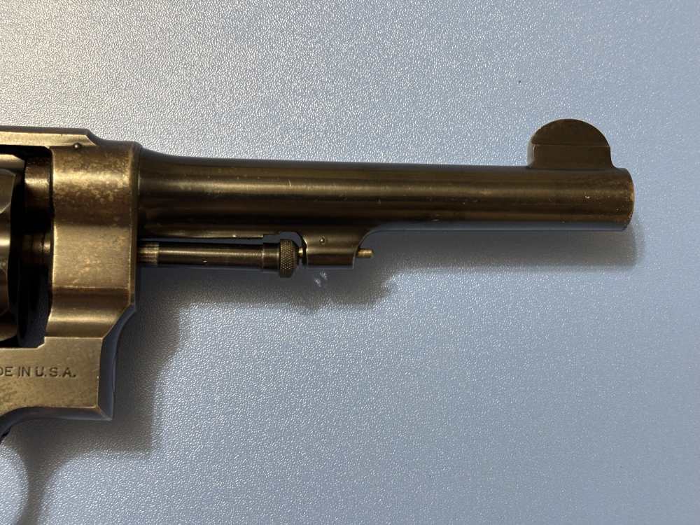 Smith & Wesson Double Action .45ACP 6 RD 5.5" Stag Horn Grips Clean Piece-img-27