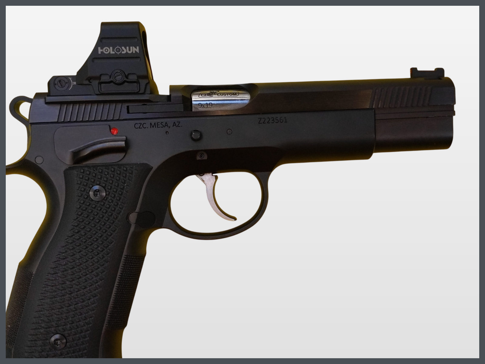 CZ Custom A01-SD 9mm Luger Optic Ready-img-7