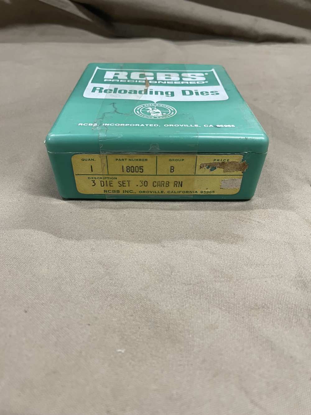 .30 cal M-1  Carbine die set RCBS-img-0