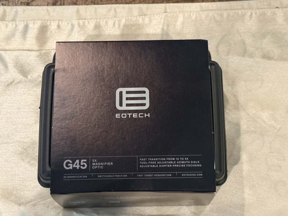 EOTECH G45 5X Magnifier - STS Quick Detach Mount - Excellent Condition-img-8