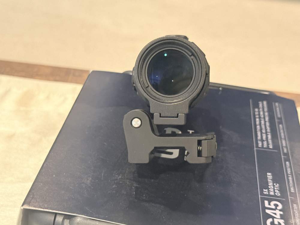 EOTECH G45 5X Magnifier - STS Quick Detach Mount - Excellent Condition-img-1