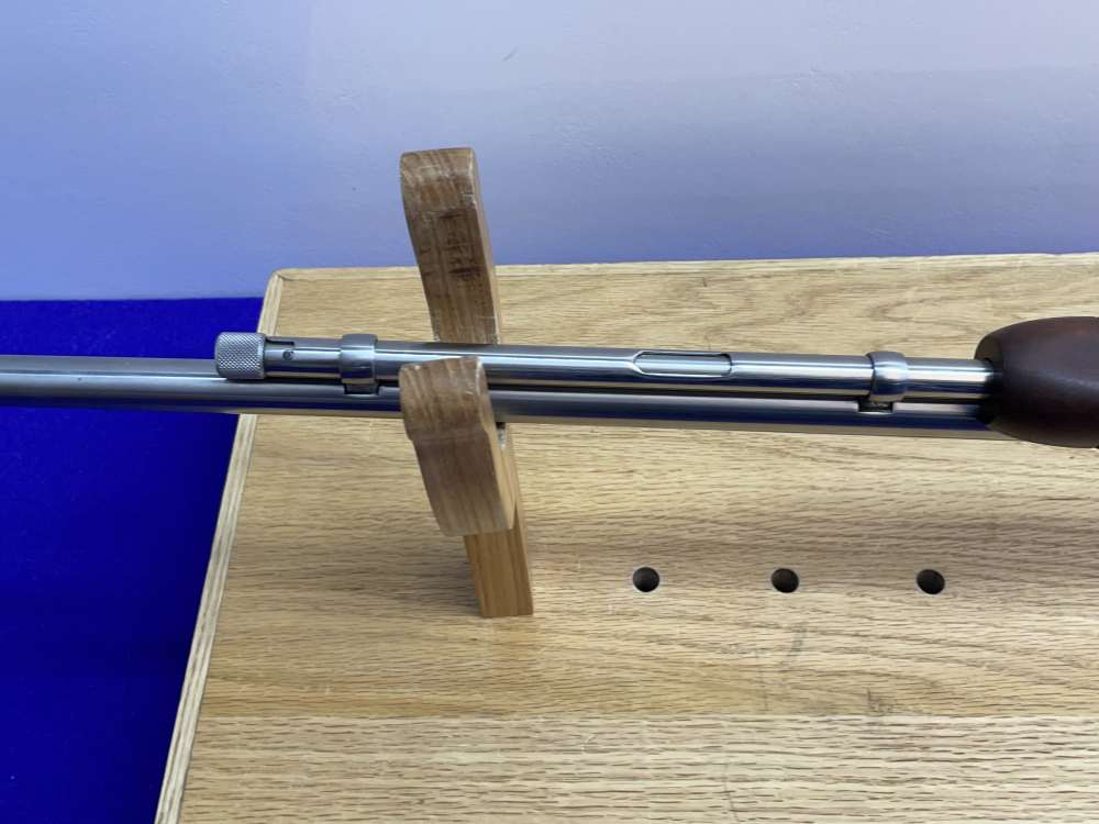 Taurus Model 62 .22LR 23" Stainless *REAR TANG MOUNTED PEEP HOLE SIGHT*-img-37