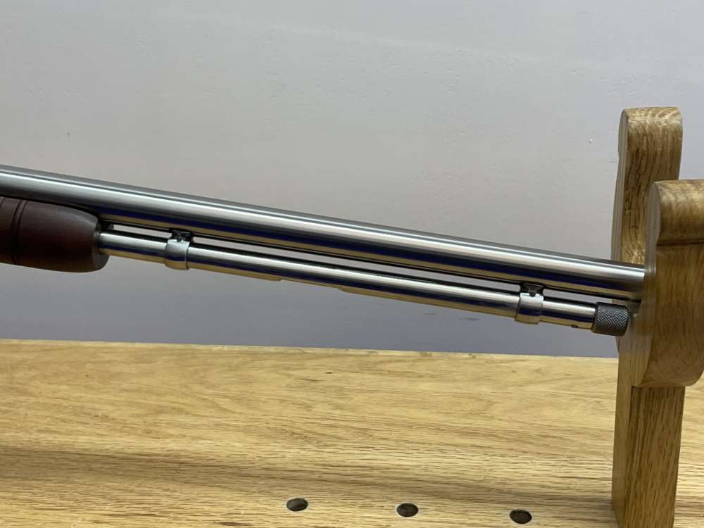 Taurus Model 62 .22LR 23" Stainless *REAR TANG MOUNTED PEEP HOLE SIGHT*-img-9