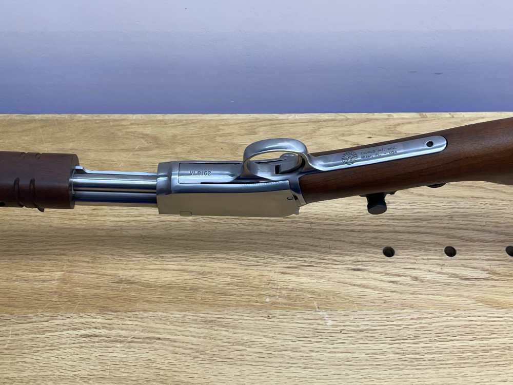 Taurus Model 62 .22LR 23" Stainless *REAR TANG MOUNTED PEEP HOLE SIGHT*-img-35
