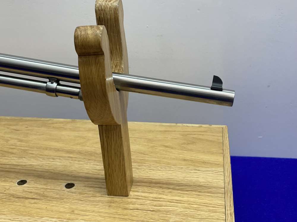 Taurus Model 62 .22LR 23" Stainless *REAR TANG MOUNTED PEEP HOLE SIGHT*-img-10