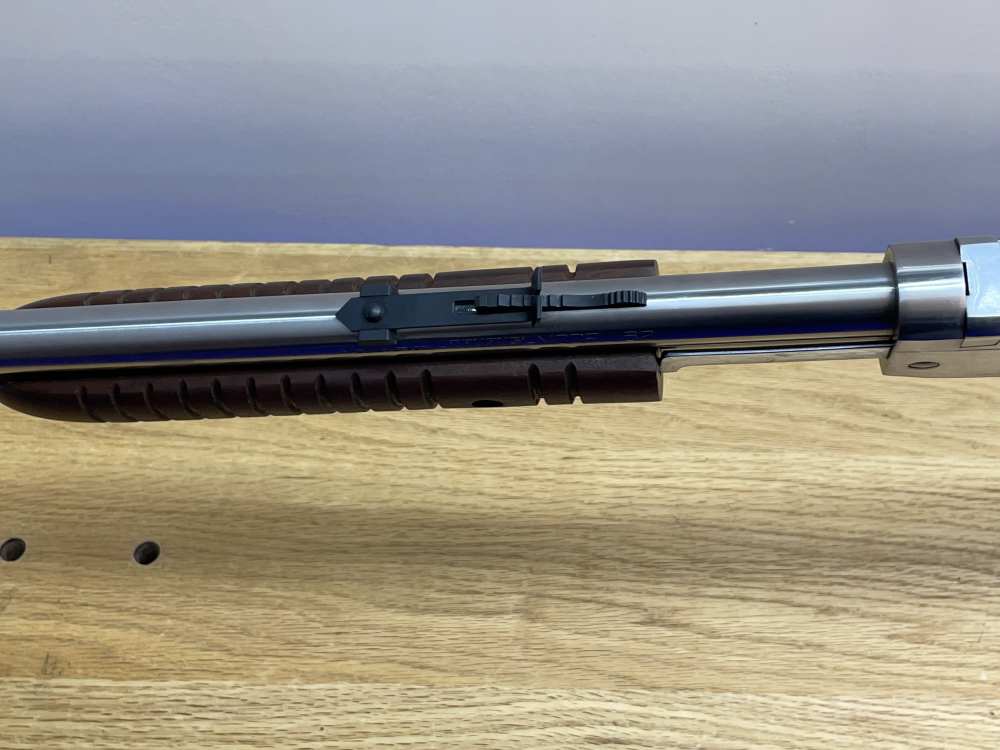 Taurus Model 62 .22LR 23" Stainless *REAR TANG MOUNTED PEEP HOLE SIGHT*-img-26