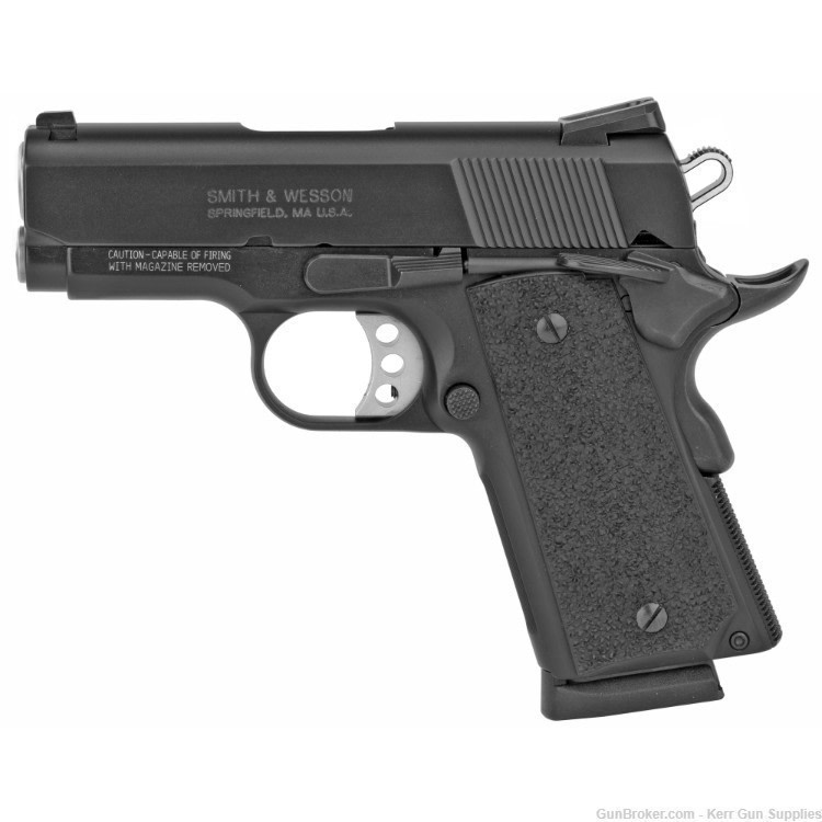 S&W 1911 PRO Series 178020 .45ACP 7+1 MATTE BLACK PISTOL, NIB, 2-MAGS-img-1