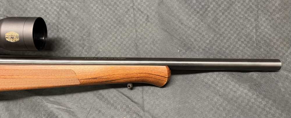 CLEAN ANSCHUTZ 1761 17MACH2 WITH 22LR BARREL AND 2 5RD MAGS 1 SINGLE SHOT -img-2