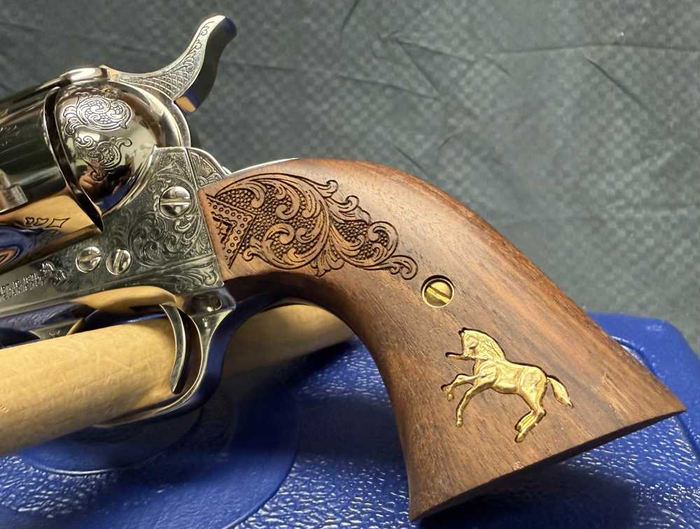 RARE COLT SINGLE ACTION ARMY 45 COLT NIMSCHKE TALO 1 OF 500-img-5