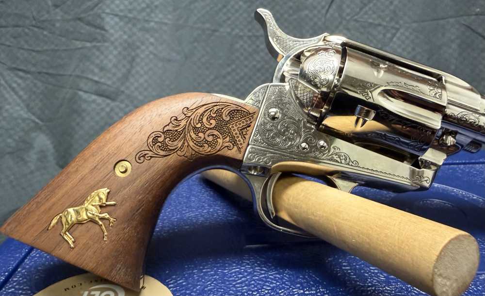 RARE COLT SINGLE ACTION ARMY 45 COLT NIMSCHKE TALO 1 OF 500-img-2