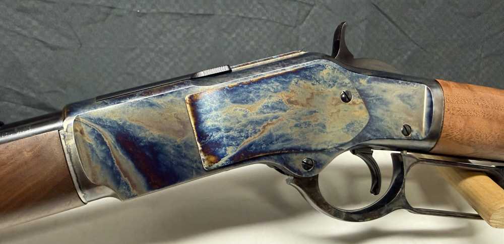 WINCHESTER 1873 SHORT RIFLE 44-40 #16 CASE HARDENED-img-3