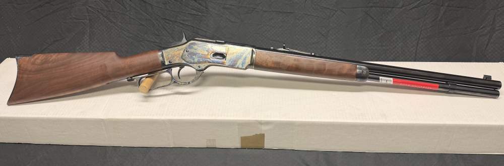 WINCHESTER 1873 SHORT RIFLE 44-40 #16 CASE HARDENED-img-0