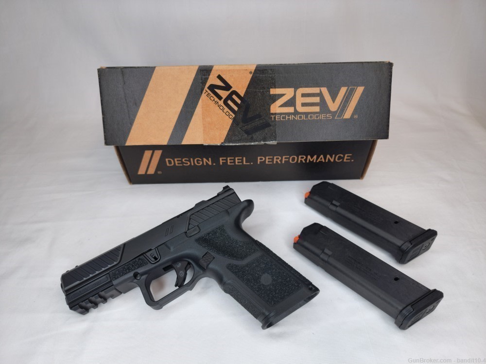 ZEV OZ9C X CMBT 9MM 4" 17RD BLACK semiauto, 13964-img-0