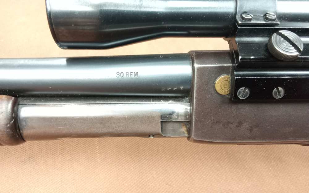 Remington model 14 30 REM pump action rifle -img-4