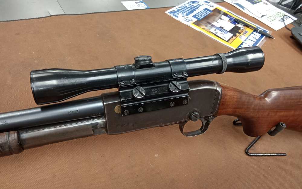 Remington model 14 30 REM pump action rifle -img-6