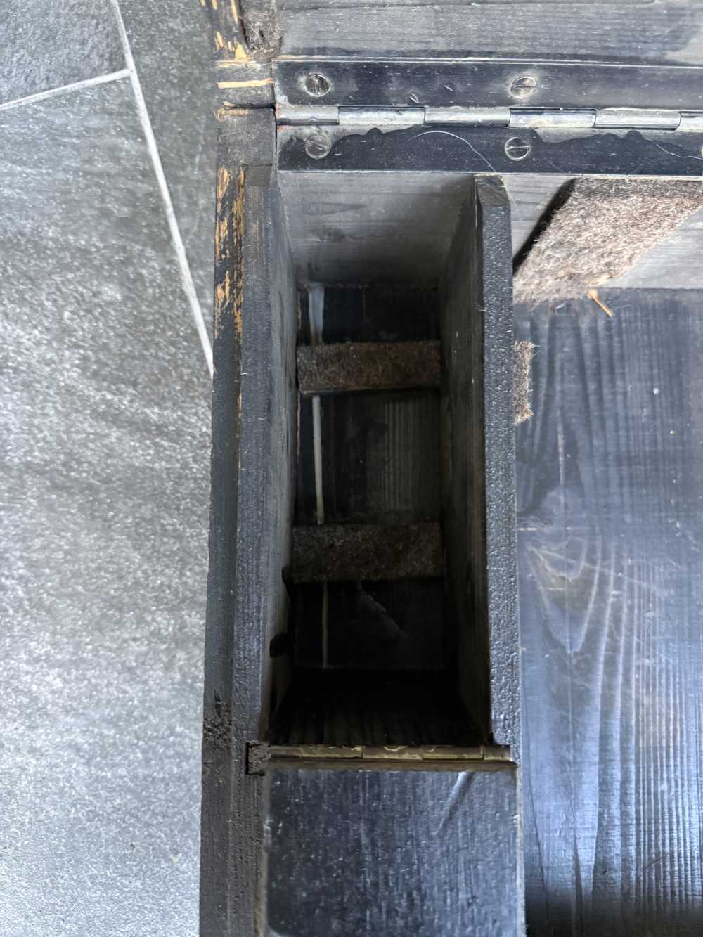 WWII German Wien 41 Mine Detector Transport Box Wooden Pioneer  Reenactment-img-8