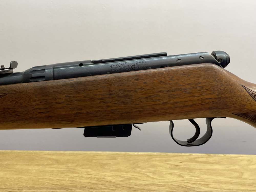 Savage Arms Model 340B .22 Hornet 21" Blued *VINTAGE BOLT-ACTION RIFLE*-img-16
