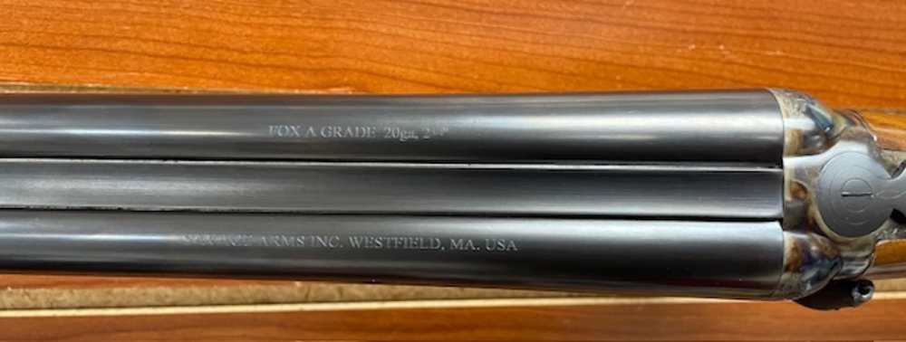 Savage Fox A Grade 20ga 26" Choked Hard Case Case Color Engraving Mint -img-26
