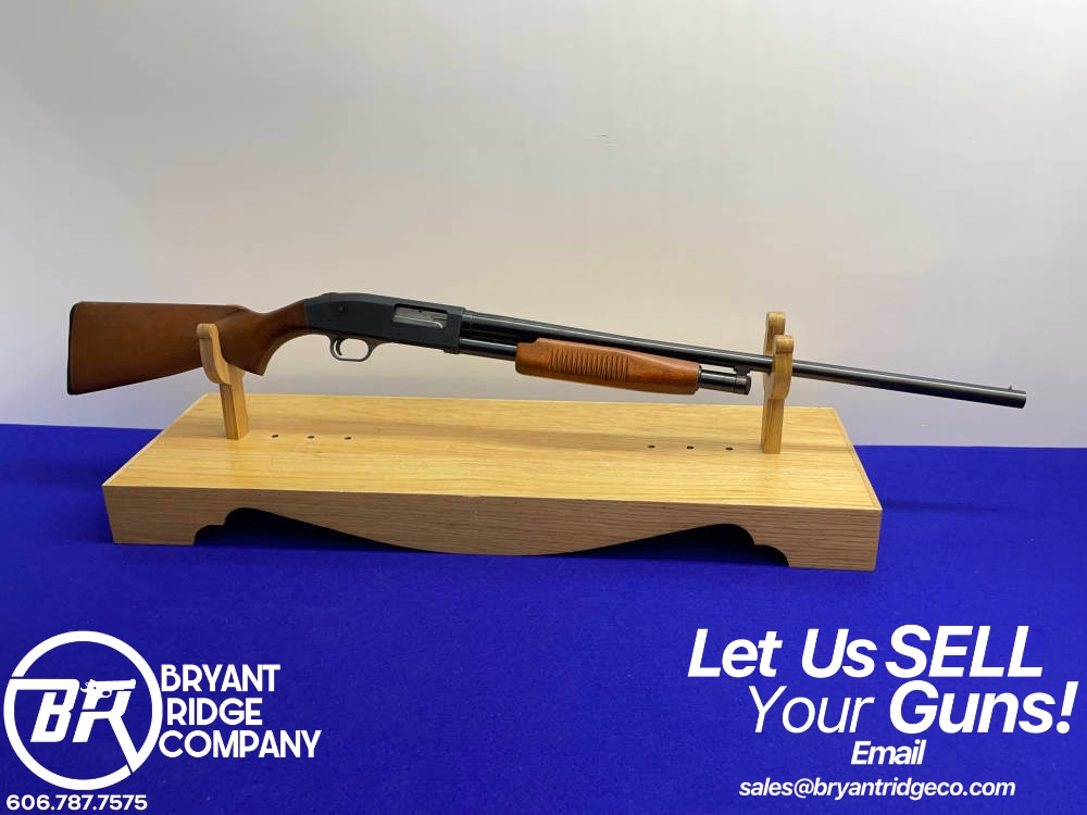 New Haven/Mossberg Model 600A 12 GA 28" Blue *RELIABLE PUMP-ACTION SHOTGUN*-img-0