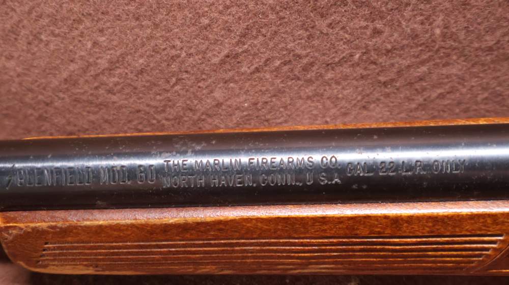 Marlin Glenfield 60 22 LR Tube Fed Semi 22" JM Stamp BRL VG Bore-img-17