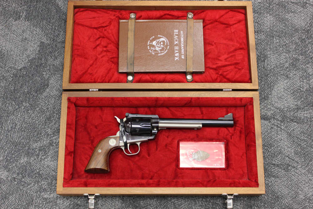 VERY RARE Ruger Blackhawk Black Hawk Wars Anniversary revolver!!-img-1