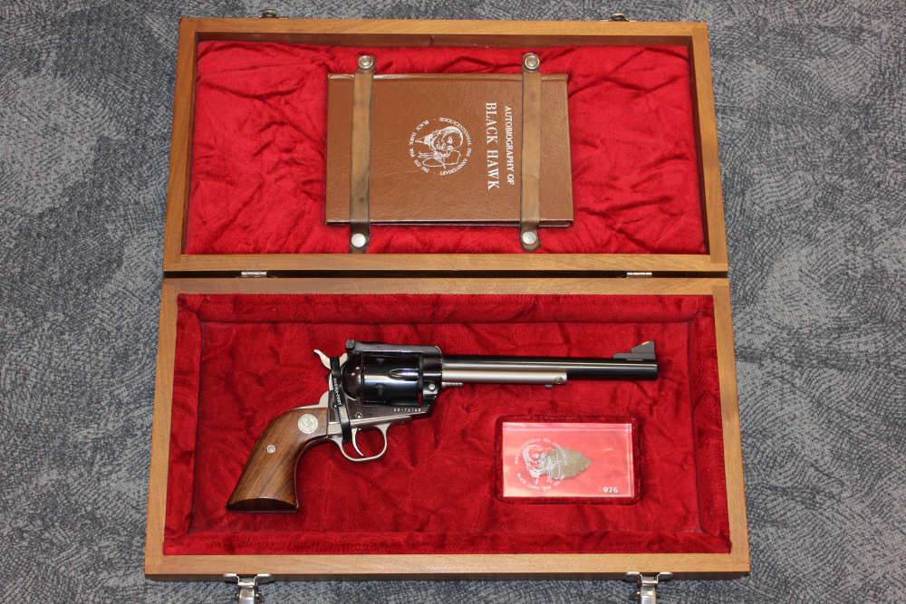 VERY RARE Ruger Blackhawk Black Hawk Wars Anniversary revolver!!-img-0