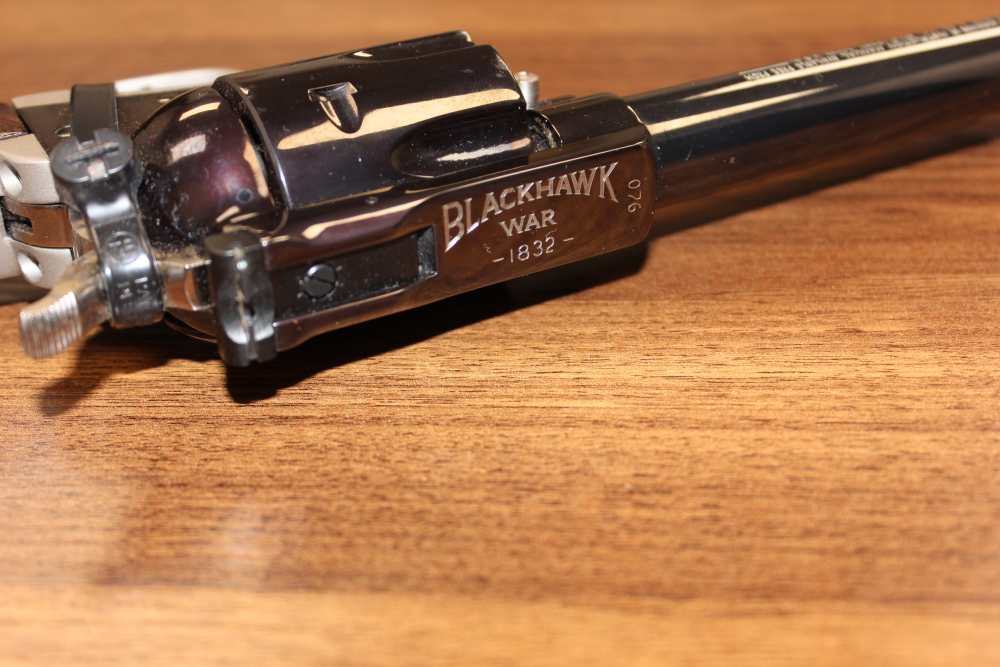 VERY RARE Ruger Blackhawk Black Hawk Wars Anniversary revolver!!-img-11