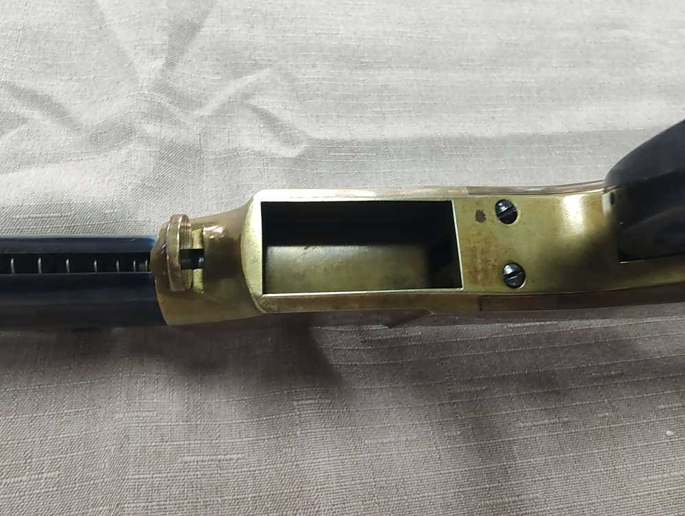 1860 Henry Brass Patent Rifle by A. Uberti for Allen Arms Co. Cal. 44-40!-img-29