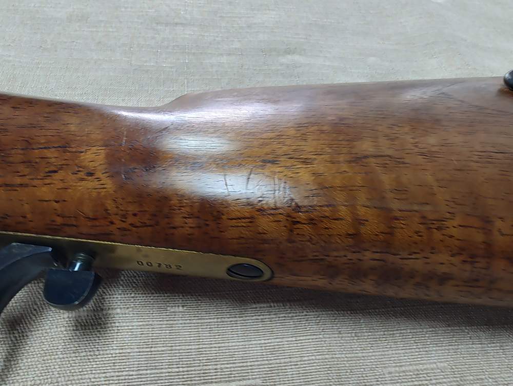 1860 Henry Brass Patent Rifle by A. Uberti for Allen Arms Co. Cal. 44-40!-img-25
