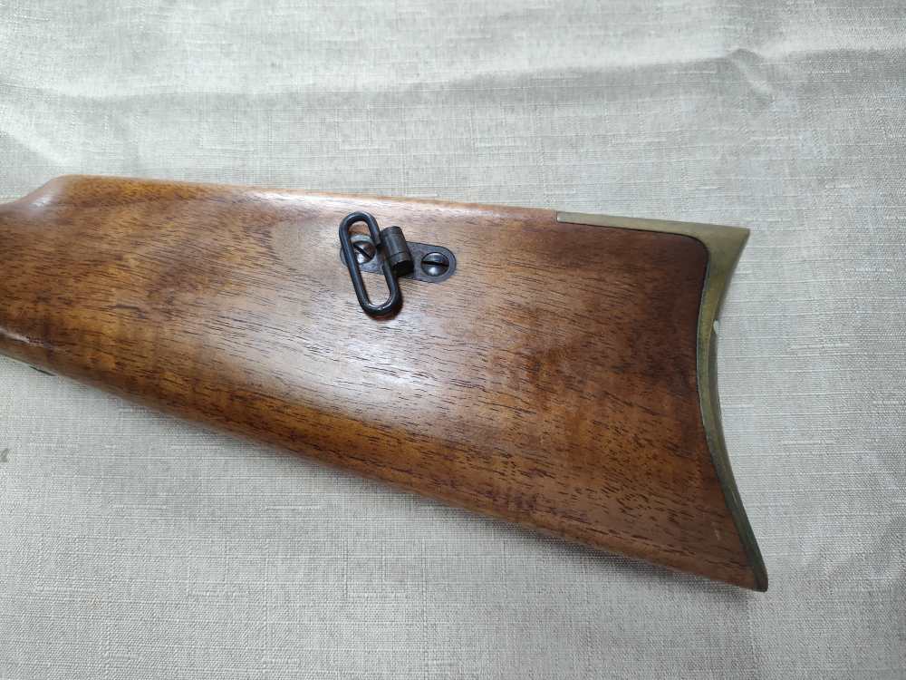 1860 Henry Brass Patent Rifle by A. Uberti for Allen Arms Co. Cal. 44-40!-img-19