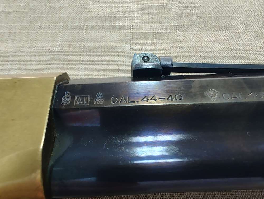 1860 Henry Brass Patent Rifle by A. Uberti for Allen Arms Co. Cal. 44-40!-img-49