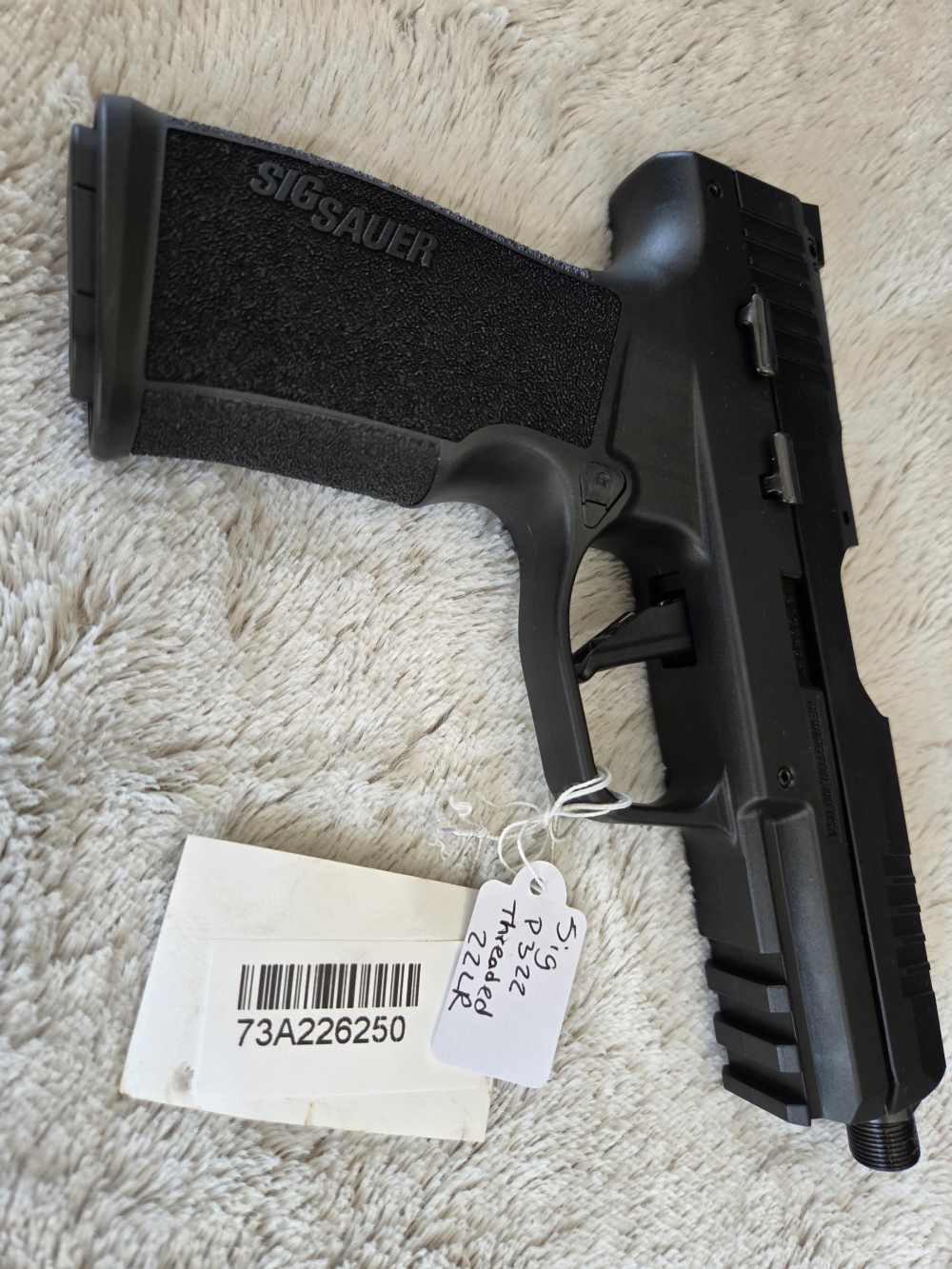 SIG Sauer P322 .22 LR 4" Threaded Optics Ready 2x20rd NEW 322C-BAS-img-3