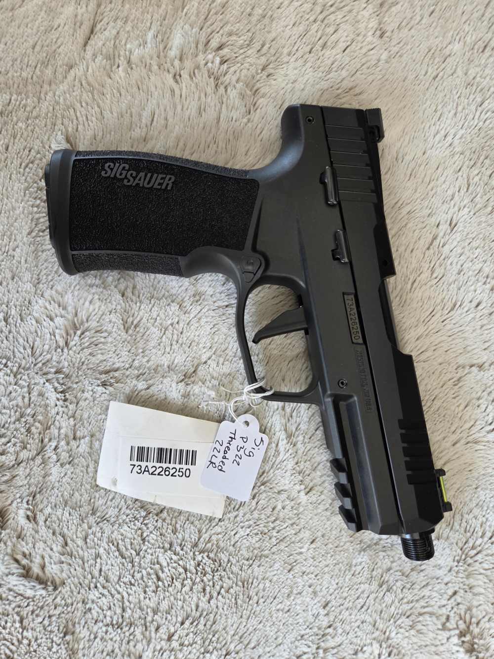 SIG Sauer P322 .22 LR 4" Threaded Optics Ready 2x20rd NEW 322C-BAS-img-2
