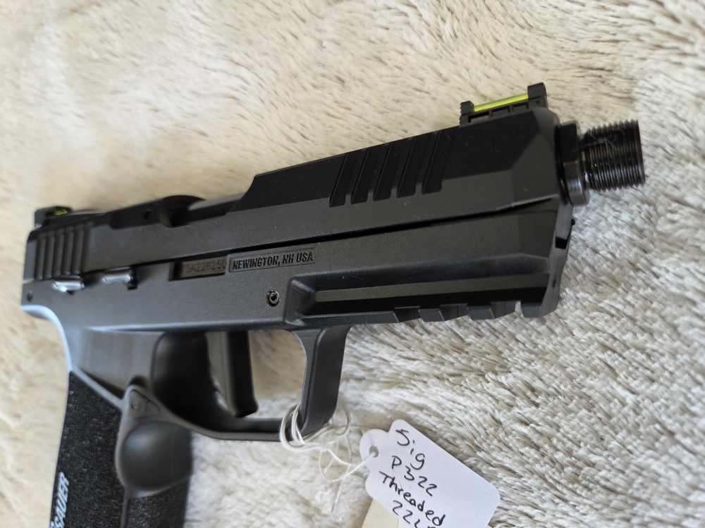 SIG Sauer P322 .22 LR 4" Threaded Optics Ready 2x20rd NEW 322C-BAS-img-6