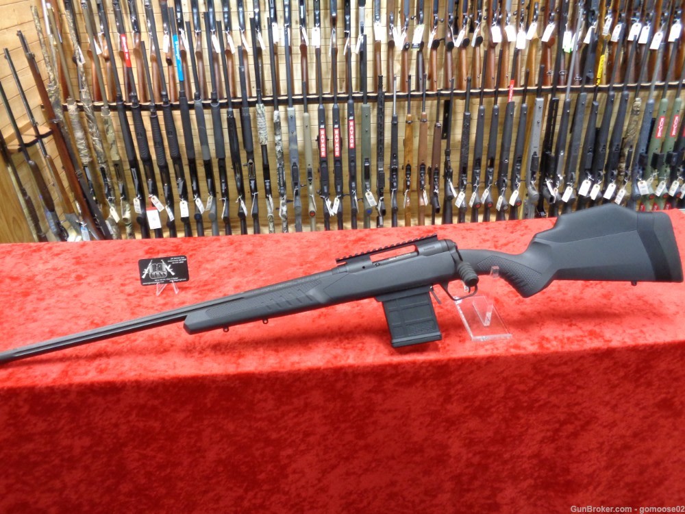 Savage Model 110 Tactical LEFT HAND 6.5 CM Threaded LH AICS Gray WE TRADE!-img-0