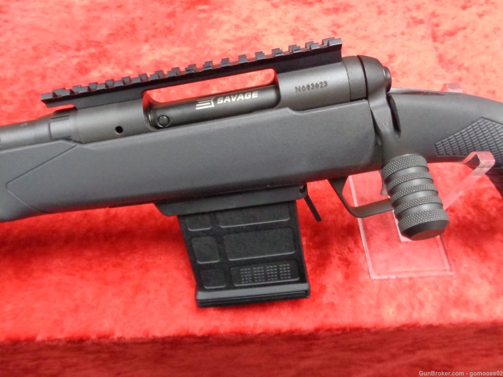 Savage Model 110 Tactical LEFT HAND 6.5 CM Threaded LH AICS Gray WE TRADE!-img-2