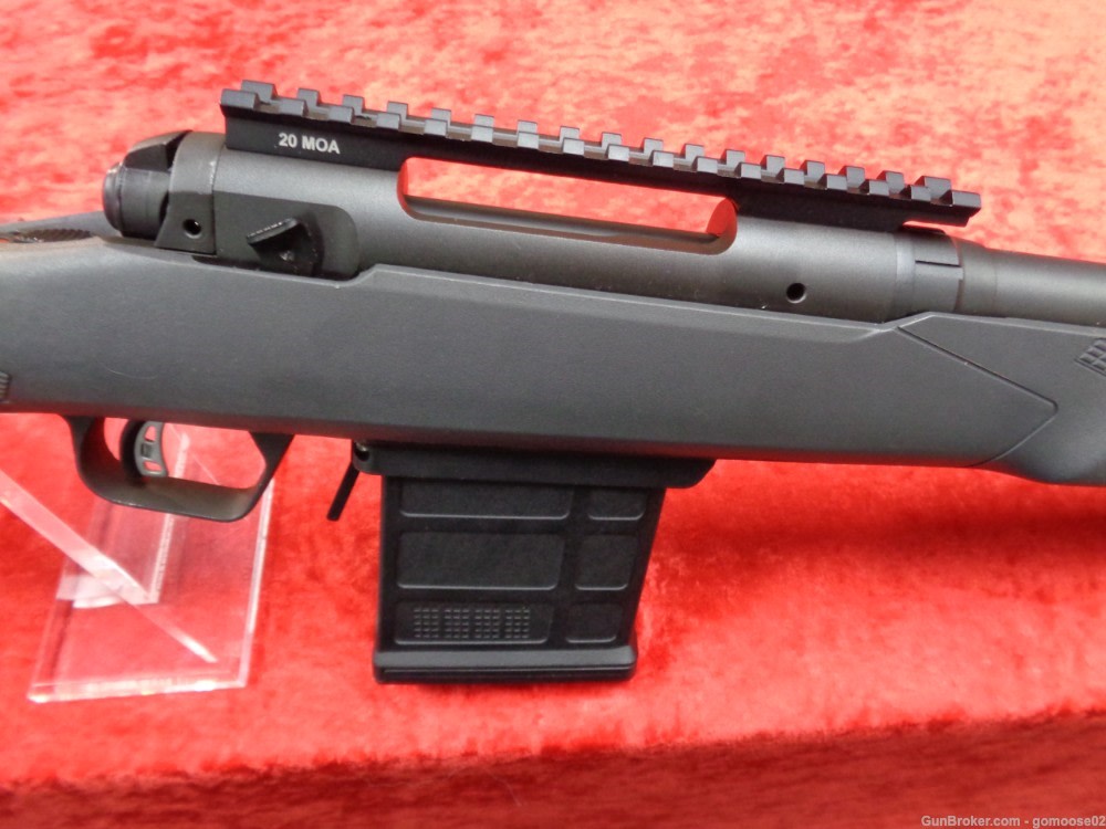 Savage Model 110 Tactical LEFT HAND 6.5 CM Threaded LH AICS Gray WE TRADE!-img-8