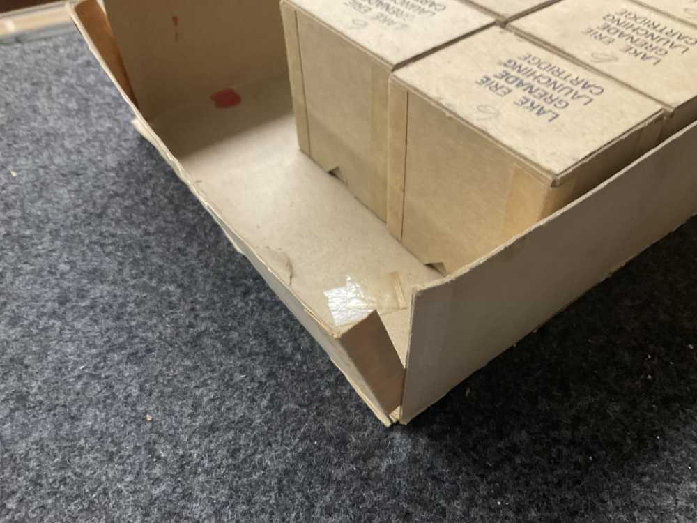 vintage Western Winchester LAKE ERIE GRENADE SHOTGUN shell 100 box rare -img-5